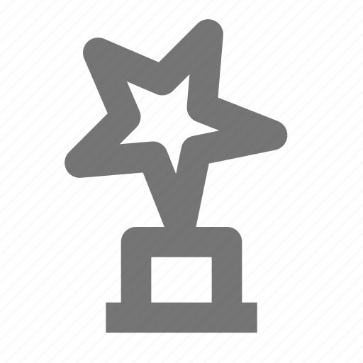 Trophy, award, prize, reward, star, achievement, medal icon - Download on Iconfinder
