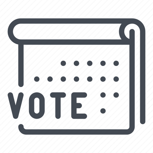 Vote, voting, election, calendar, date, schedule icon - Download on Iconfinder