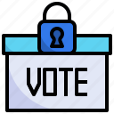 lock, votes, miscellaneous, secure, box