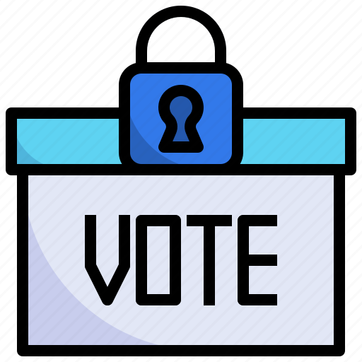 Lock, votes, miscellaneous, secure, box icon - Download on Iconfinder
