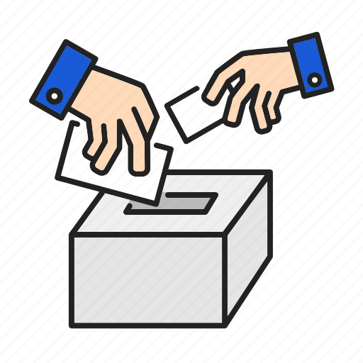Ballot, vote, voting, card, box, election, politics icon - Download on Iconfinder