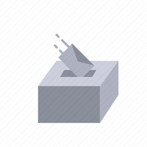 Box, vote, voting, election, shipping, ballot, poll icon - Download on Iconfinder
