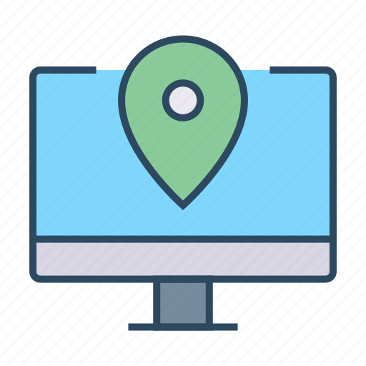 Vpn, security, computer, location icon - Download on Iconfinder