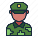 lieutenant, officer, commander, army, military, infantry, man, soldier, user