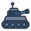 tank, conflict, battle, force, war, army, military, vehicle, heavy 