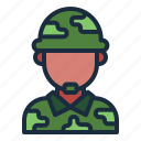army, soldier, war, profession, military, force, avatar, man, helmet