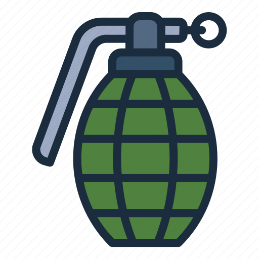 Grenade, bomb, terrorism, weapon, war, army, military icon - Download on Iconfinder