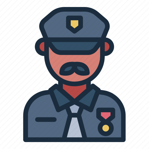 Veteran, war, army, military, general, commander, avatar icon - Download on Iconfinder