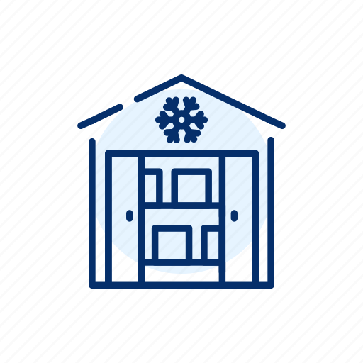 Refrigeration, warehouse, building icon - Download on Iconfinder