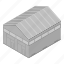 business, car, cartoon, house, isometric, person, warehouse 