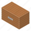 box, business, cartoon, delivery, frame, isometric, wood 