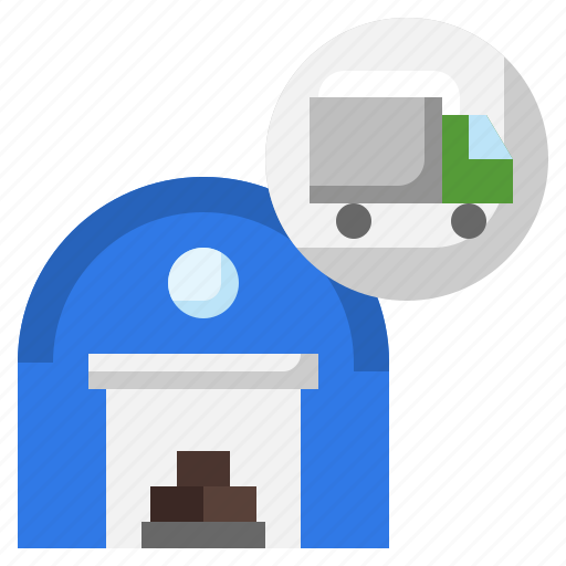 Delivery, truck, warehouse, lorry, shipping, delivery0a icon - Download on Iconfinder