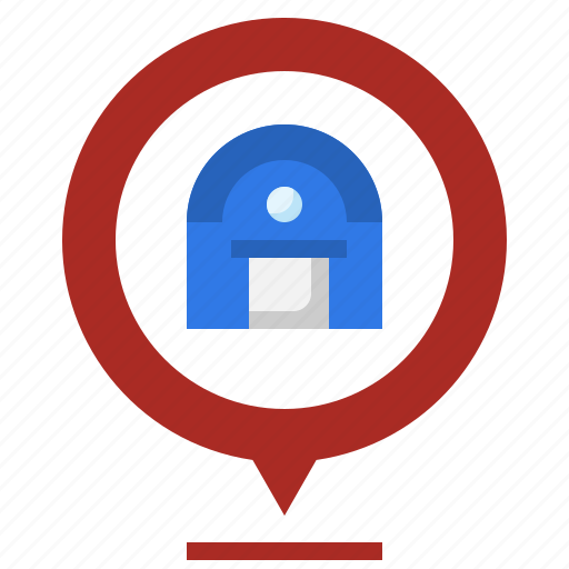 Location, placeholder, warehouse, garage, pin icon - Download on Iconfinder