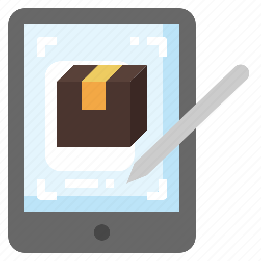 Tablet, order, delivery, package, product icon - Download on Iconfinder