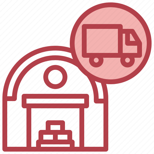 Delivery, truck, warehouse, lorry, shipping, delivery0a icon - Download on Iconfinder
