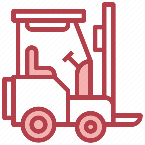 Forklift, lift, warehouse, industrial, vehicle icon - Download on Iconfinder