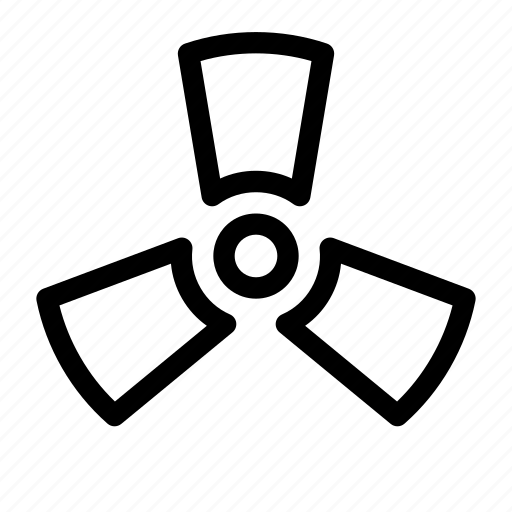 Attention, danger, nuclear, reactor, warning icon - Download on Iconfinder