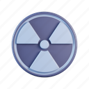 radiation, sign, nuclear, dangerous, toxic, atomic, radioactive