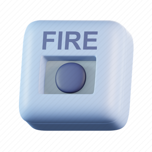Fire, button, device, emergency, technology, safety icon - Download on Iconfinder