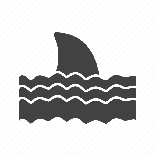 Caution, danger, safety, shark, sign, warning, water icon - Download on Iconfinder