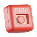 fire, button, fire button, emergency button, danger, alarm, alert 