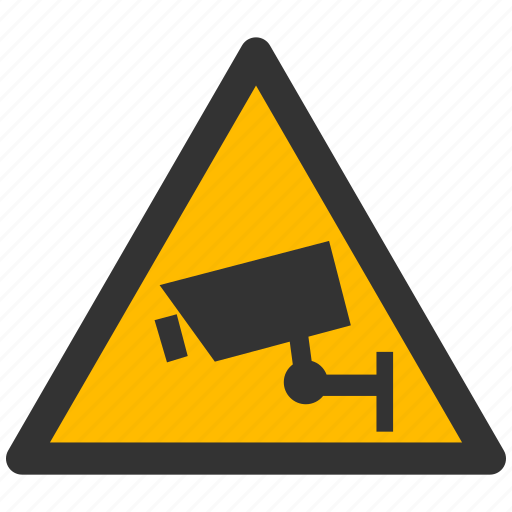  Attention  camera warning cctv damage danger safe 