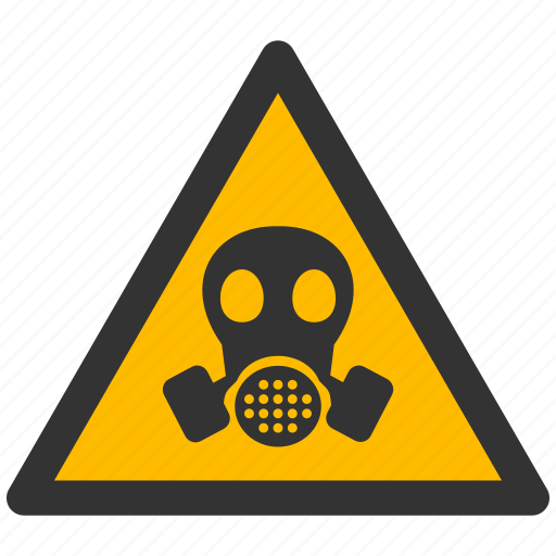 Respirator, warning, alert, attention, caution, damage, danger icon - Download on Iconfinder