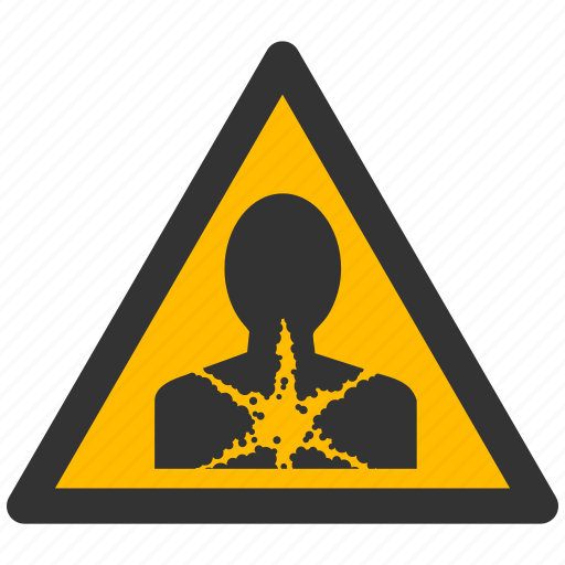 Breath, hazard, health, warning, alarm, alert, attention icon - Download on Iconfinder