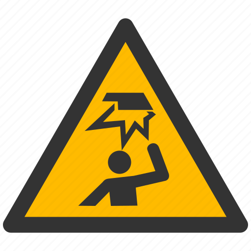 Area, head, obstacles, warning, alarm, alert, attention icon - Download on Iconfinder