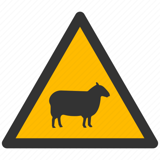 Mutton, ram, sheep, warning, alarm, alert, attention icon - Download on Iconfinder