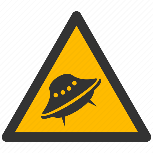 Invasion, space, ufo, visitors, warning, alarm, alert icon - Download on Iconfinder