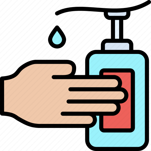 Clean, hand, hands, health, sanitizer, soap, wash icon - Download on Iconfinder