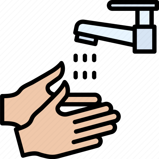 Clean, hand, hands, health, sink, wash, water icon - Download on Iconfinder