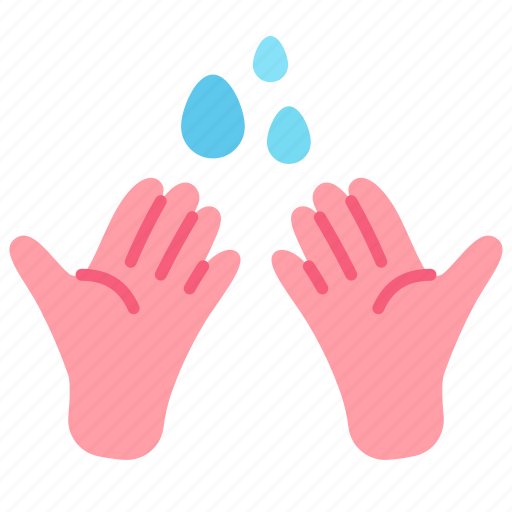 Cleaning, coronavirus, covid, hands, wash, water, wet icon - Download on Iconfinder