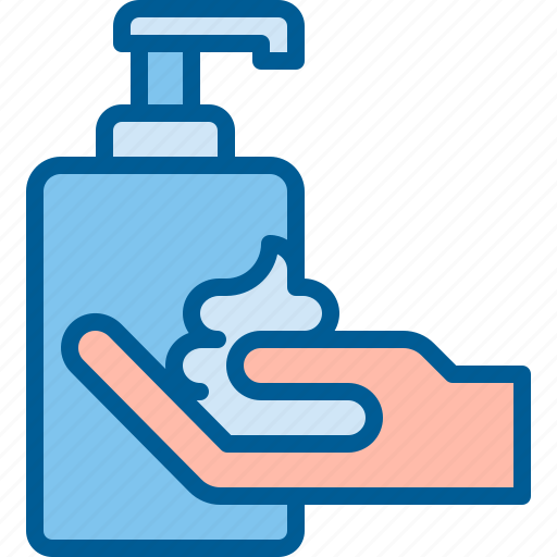 Hand, sanitizer, soap, wash icon - Download on Iconfinder
