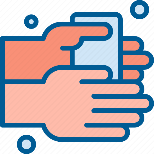 Clean, foam, hands, soap, wash icon - Download on Iconfinder