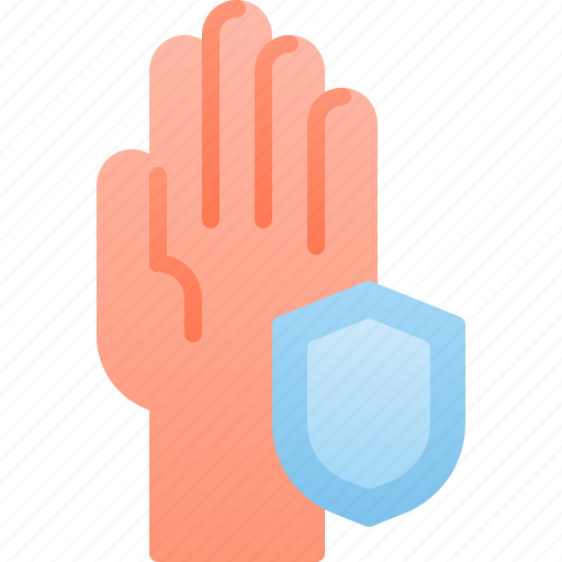 Clean, hand, healthcare, protection, shield icon - Download on Iconfinder