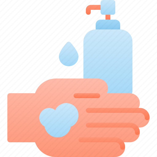 Hand, sanitizer, soap, use, wash icon - Download on Iconfinder