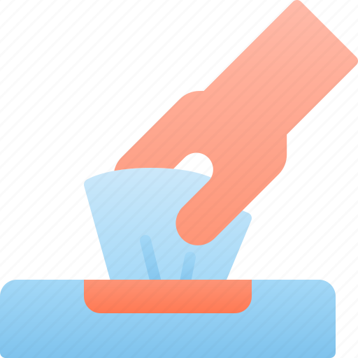 Clean, hand, tissue, use, wet, wipes icon - Download on Iconfinder