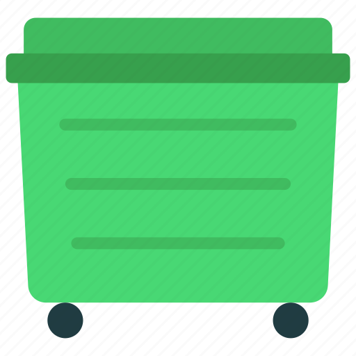 Dumpster, bin, trash, garbage, waste icon - Download on Iconfinder