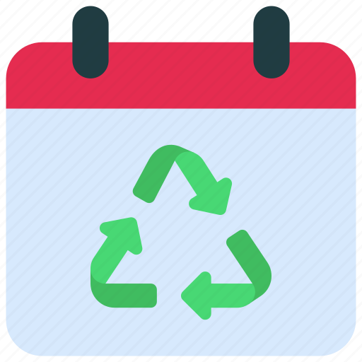 Recycle, date, schedule, calendar, recycling icon - Download on Iconfinder