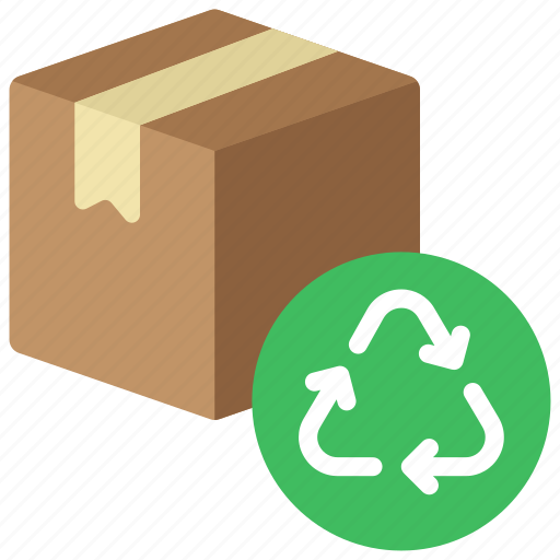 Recycled, cardboard, card, recycle, reuse icon - Download on Iconfinder