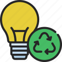 recycle, lightbulb, light, bulb, recycling
