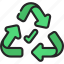 recycled, sign, recycle, recycling, reduce 