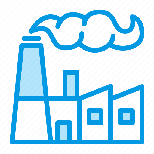 Factory, industry, plant, pollution, recycling icon - Download on Iconfinder