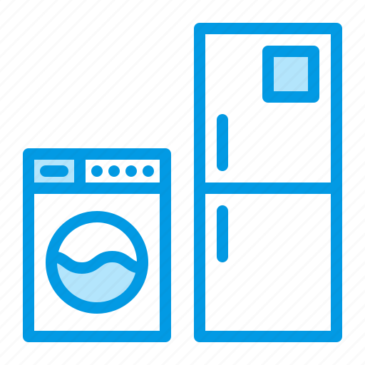 Appliances, frige, major, washer icon - Download on Iconfinder