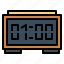 clock, date, digital, electronics, time 