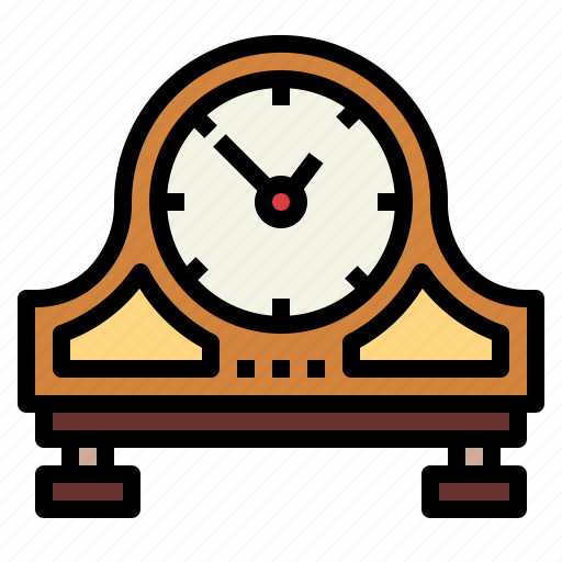 Clock, minute, table, time, wood icon - Download on Iconfinder