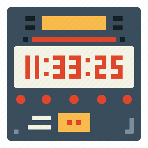 Ajanta, clock, date, digital, time icon - Download on Iconfinder