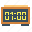 clock, date, digital, electronics, time 